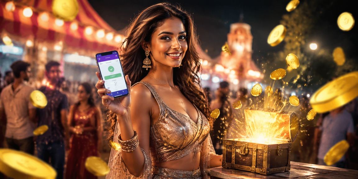Indian user making deposit using digital payment apps